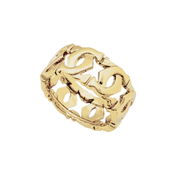 Bague Cartier, "C de Cartier", or jaune.