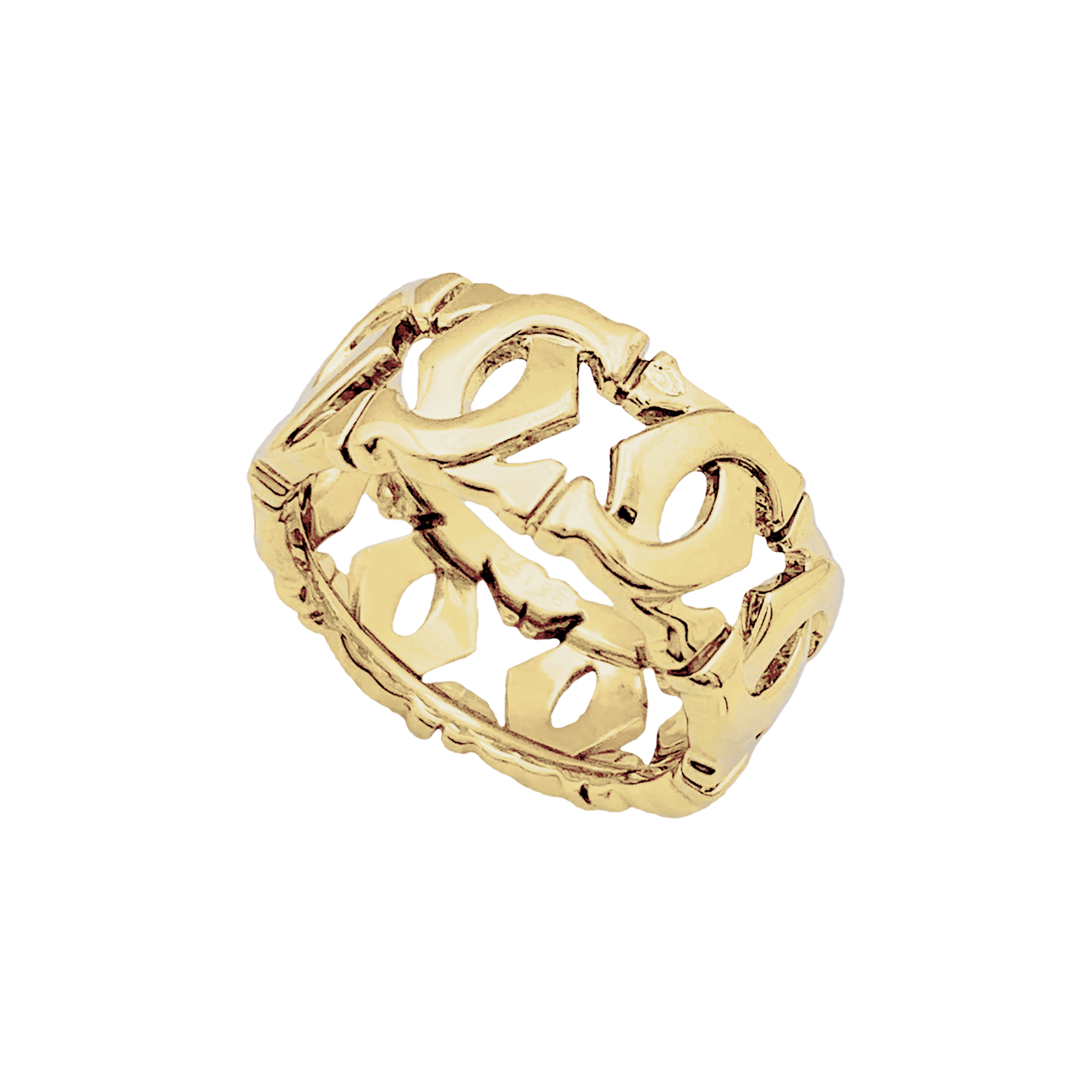 Bague Cartier, "C de Cartier", or jaune.