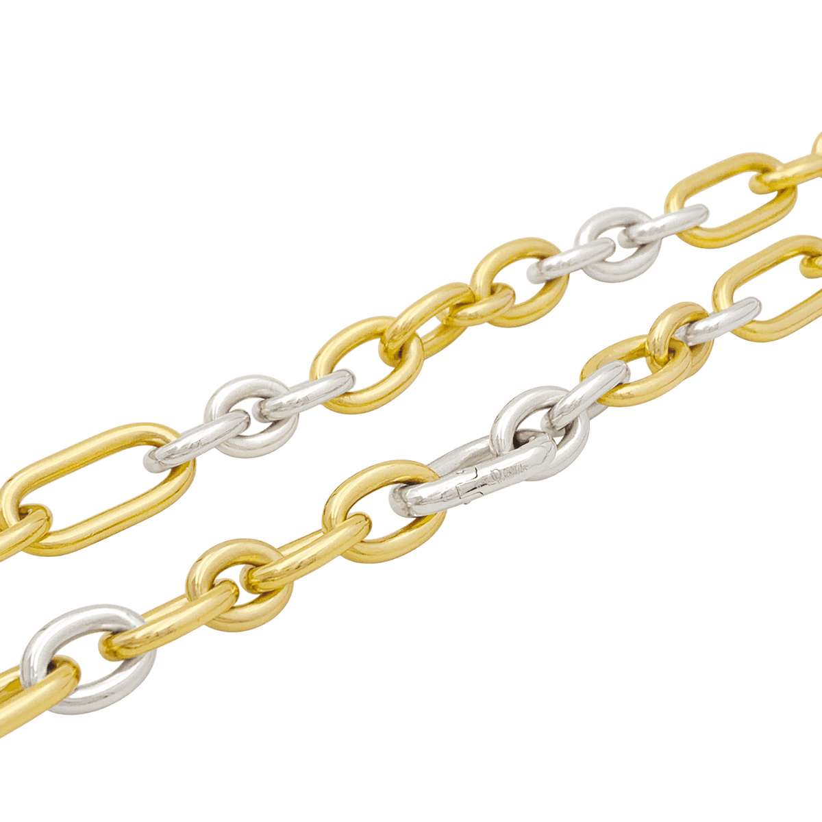 Collier Maille POMELLATO en or blanc, or jaune et or rose