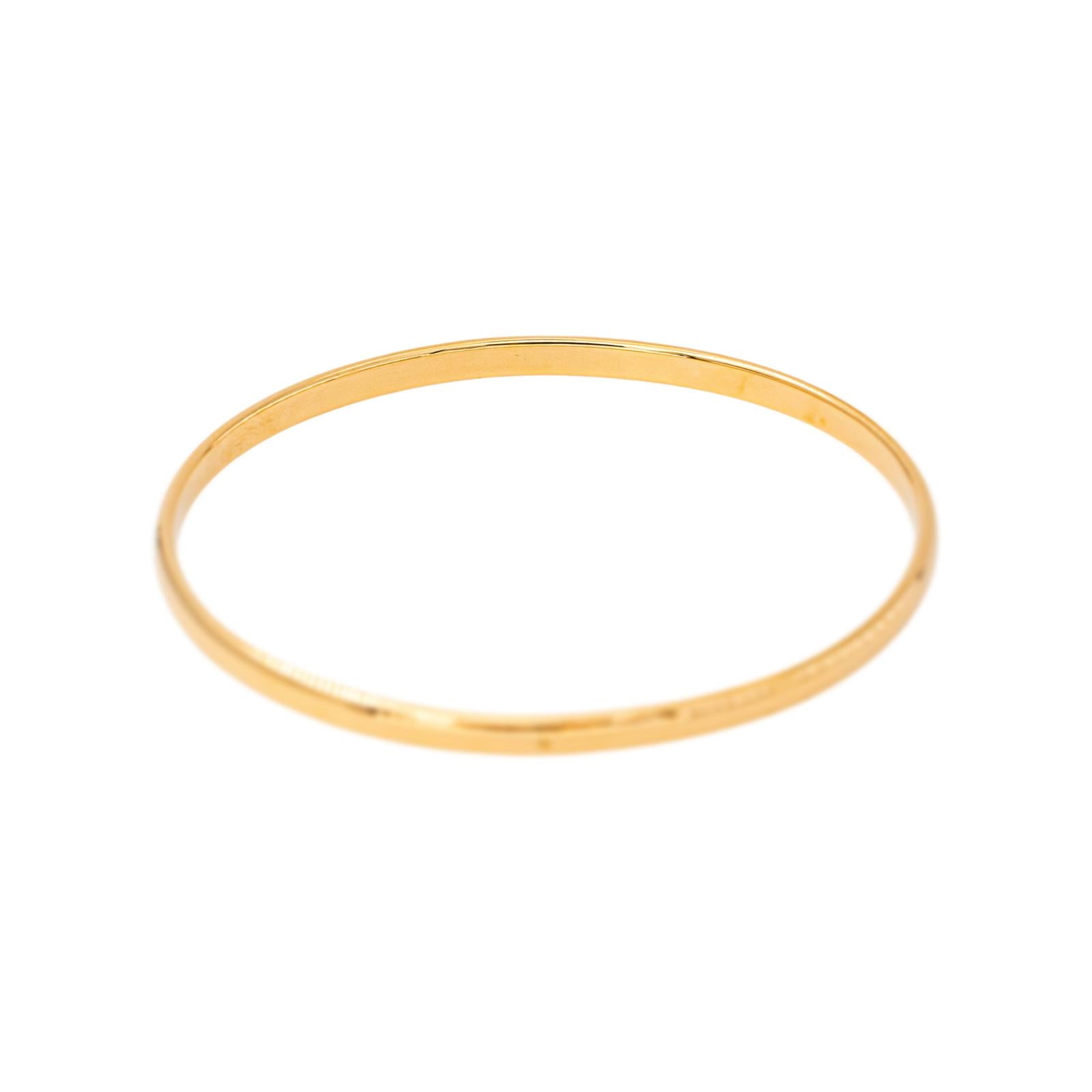 Bracelet Jonc Or jaune