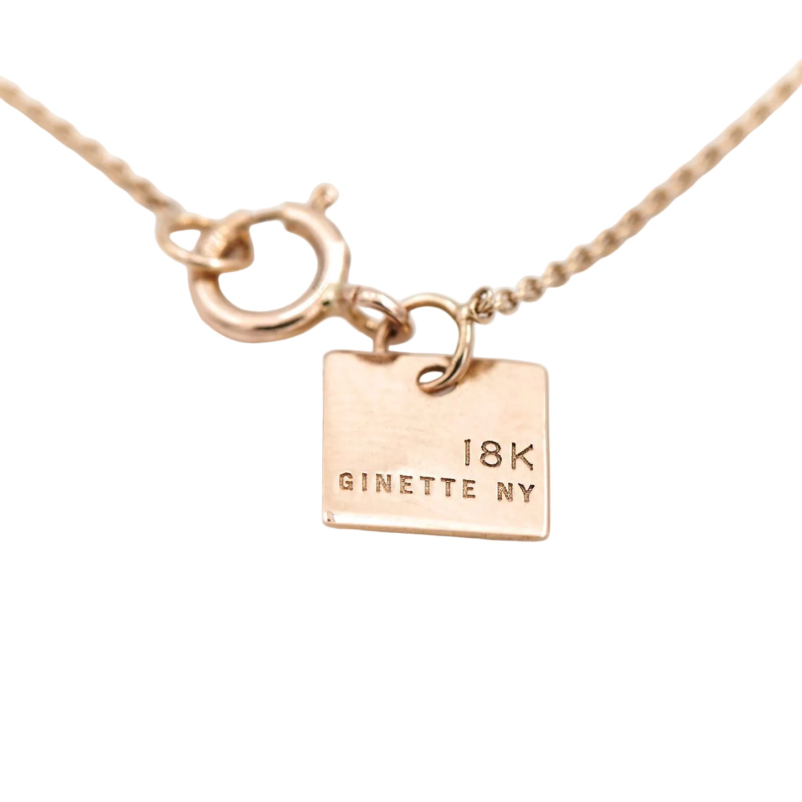 Collier Sautoir GINETTE NY en or rose