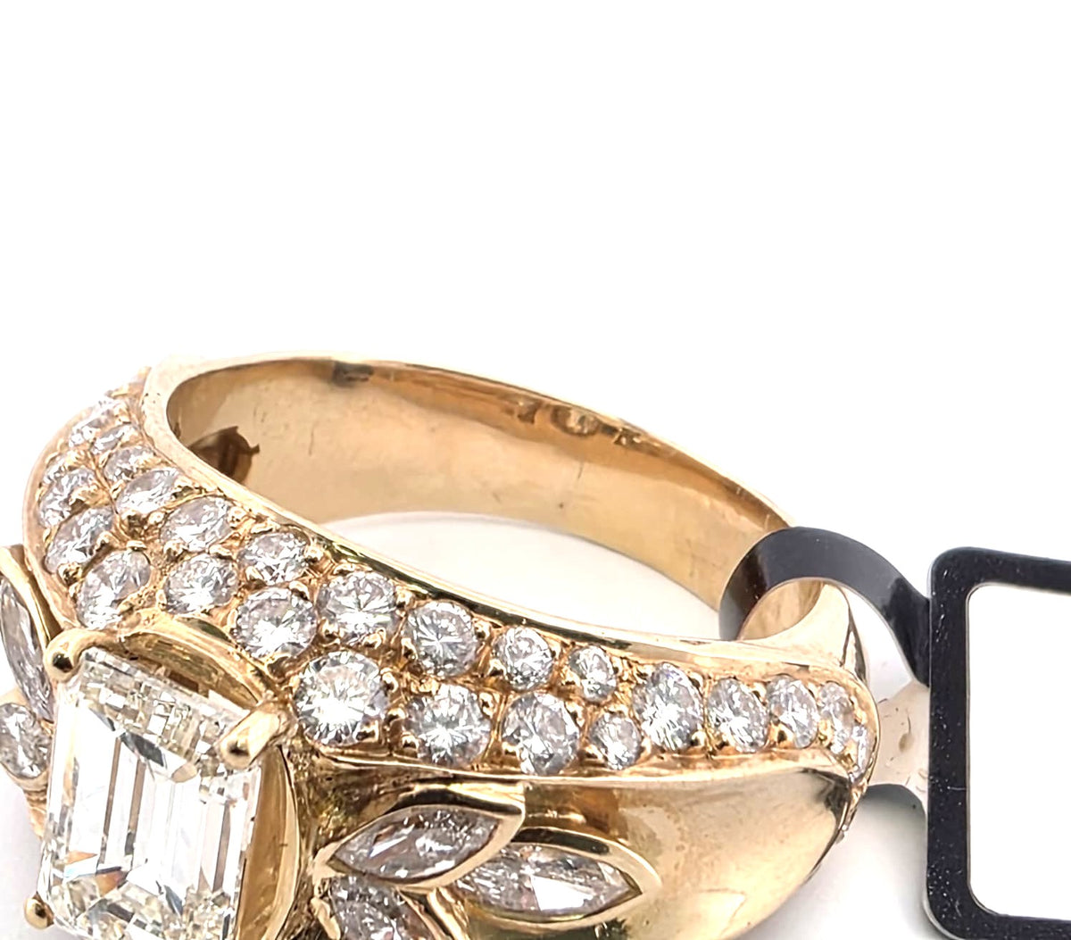 Yellow Gold and Diamond Ring