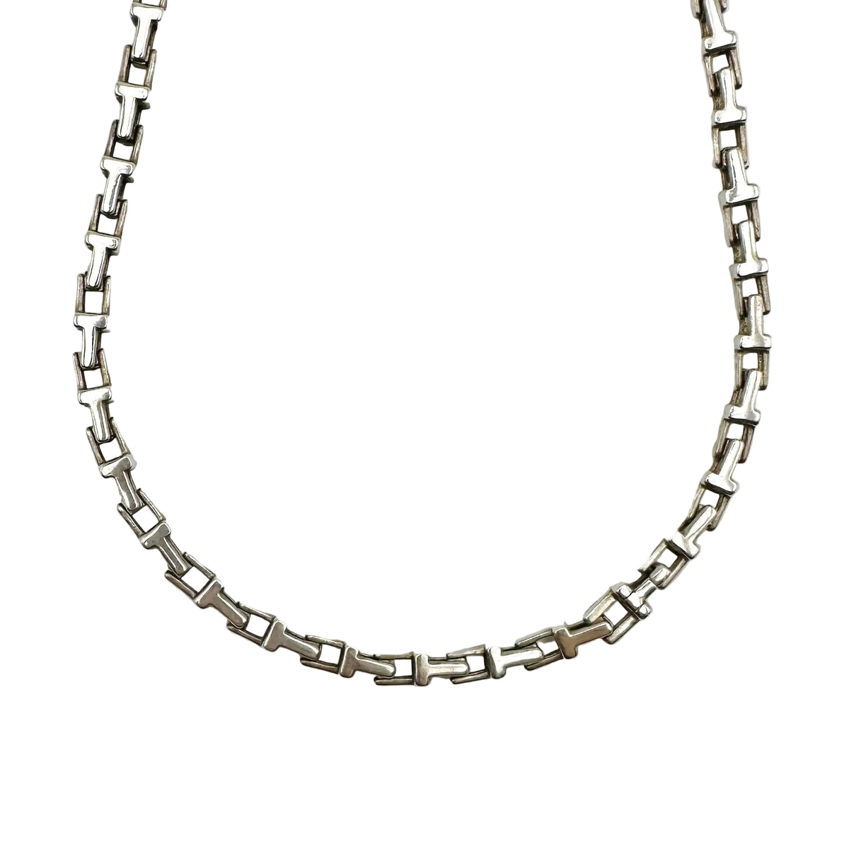 TIFFANY & CO. "Tiffany T" Silver Necklace