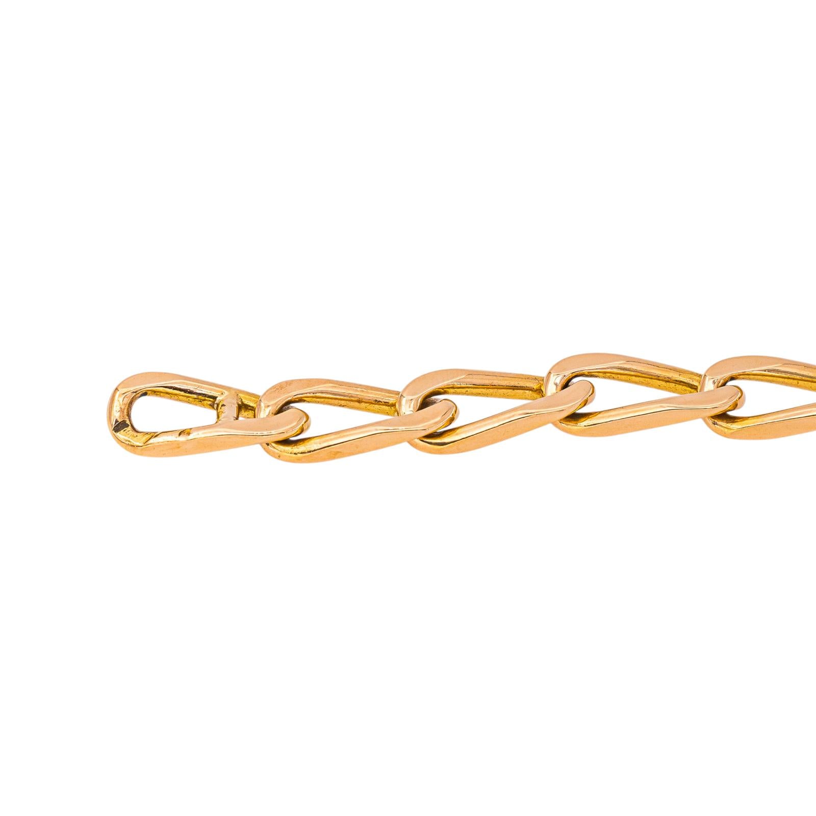 Rose Gold Horse-Link Bracelet