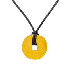 Dinh Van Yellow Gold-Plated Pendant