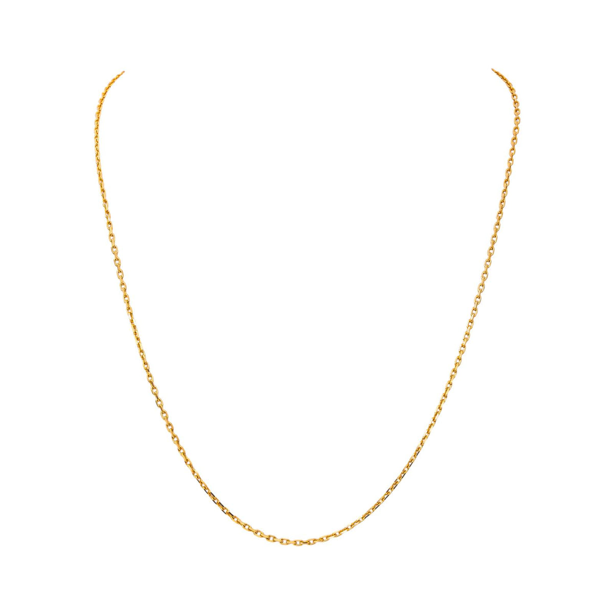 Yellow Gold Forçat Link Necklace