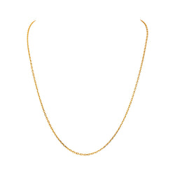 Yellow Gold Forçat Link Necklace