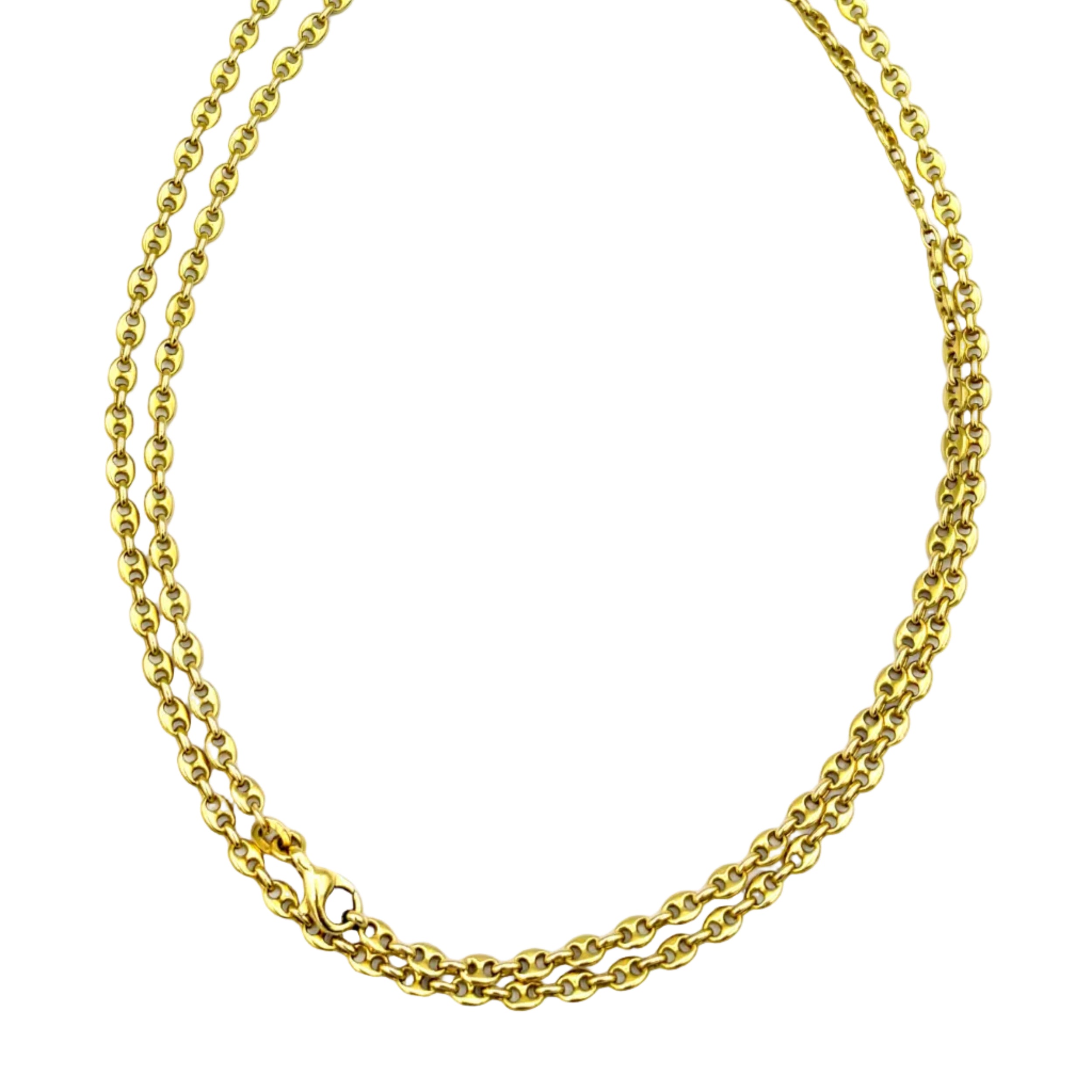 Yellow Gold Long Necklace