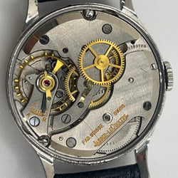 JAEGER-LECOULTRE Watch in Steel and Leather