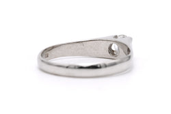 Bague Solitaire en or blanc et diamant