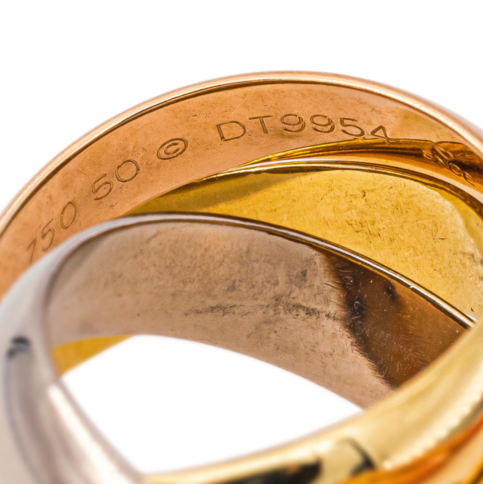 Cartier Trinity Ring in Yellow gold