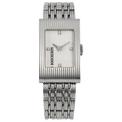 BOUCHERON "Reflet" Watch in Steel and Diamonds