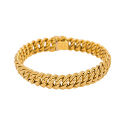 Bracelet Maille américaine Or jaune