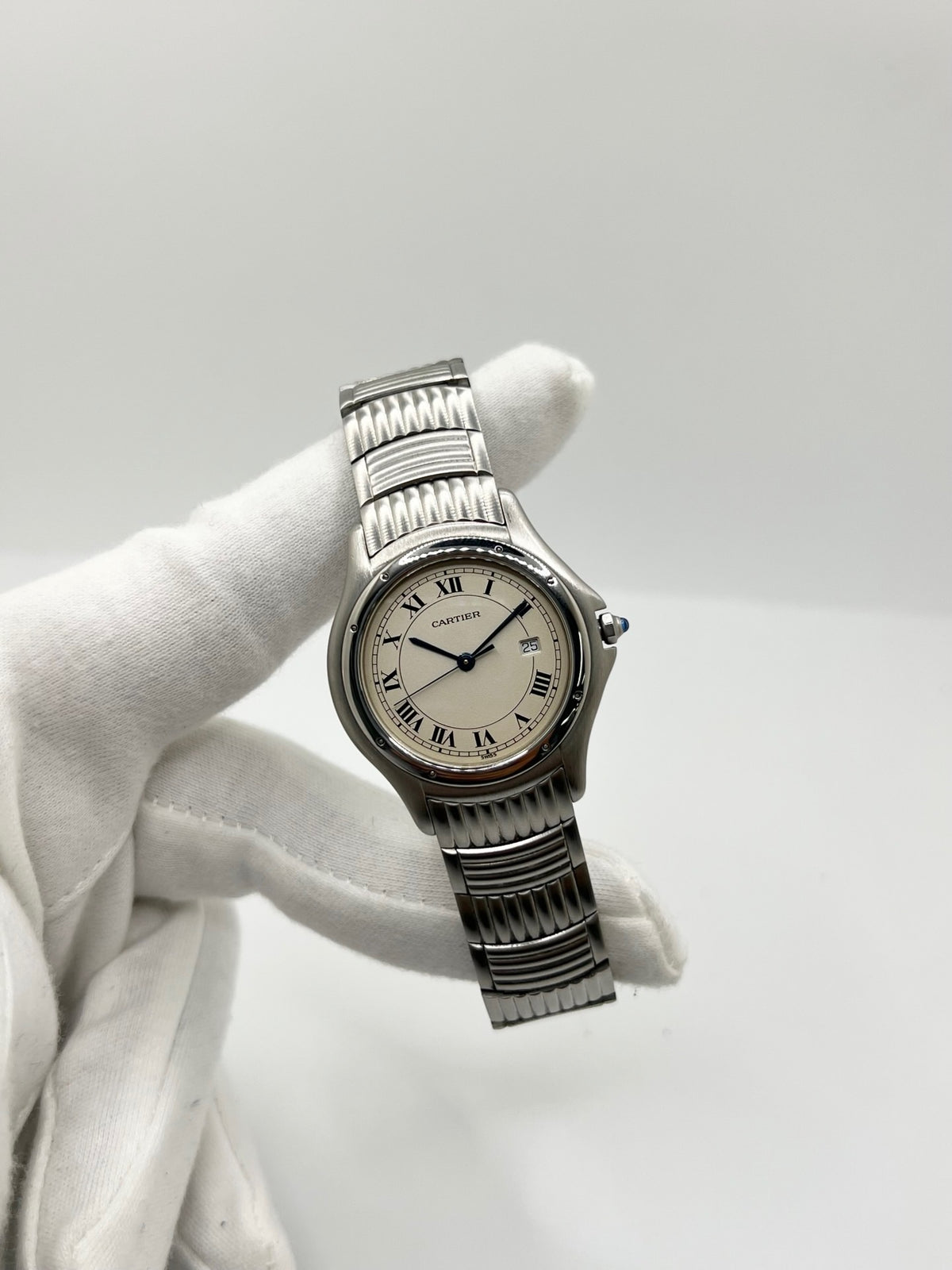 CARTIER "Cougar" GM Steel Watch