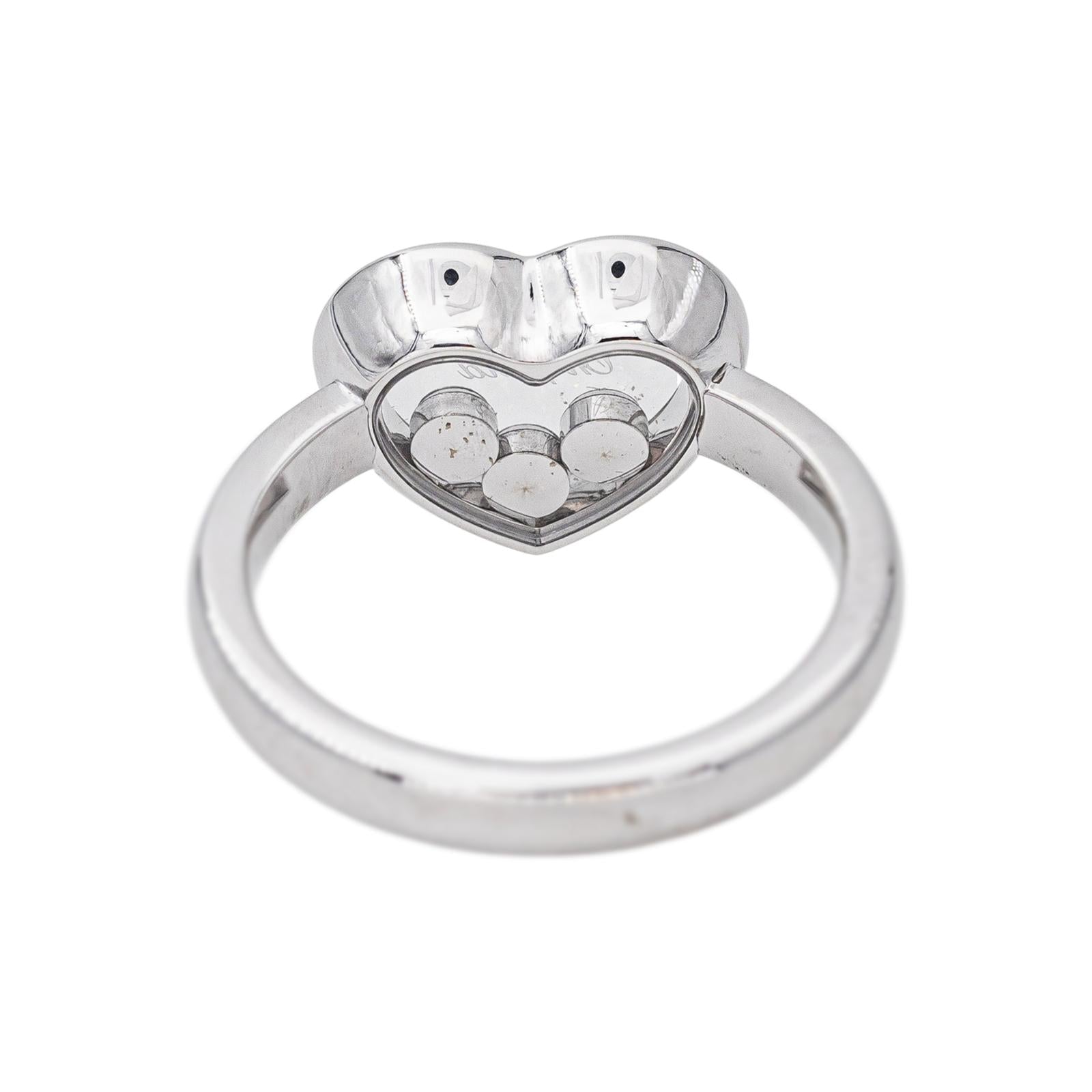 Chopard Happy Diamond Ring White gold Diamond