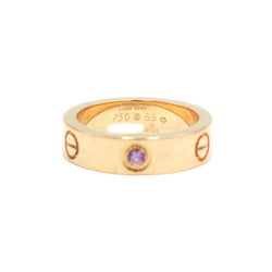 CARTIER "Love" Wedding Band in Rose gold and Sapphire