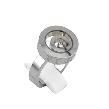 CHOPARD "Happy Spirit" Solitaire Ring in White Gold with Diamonds