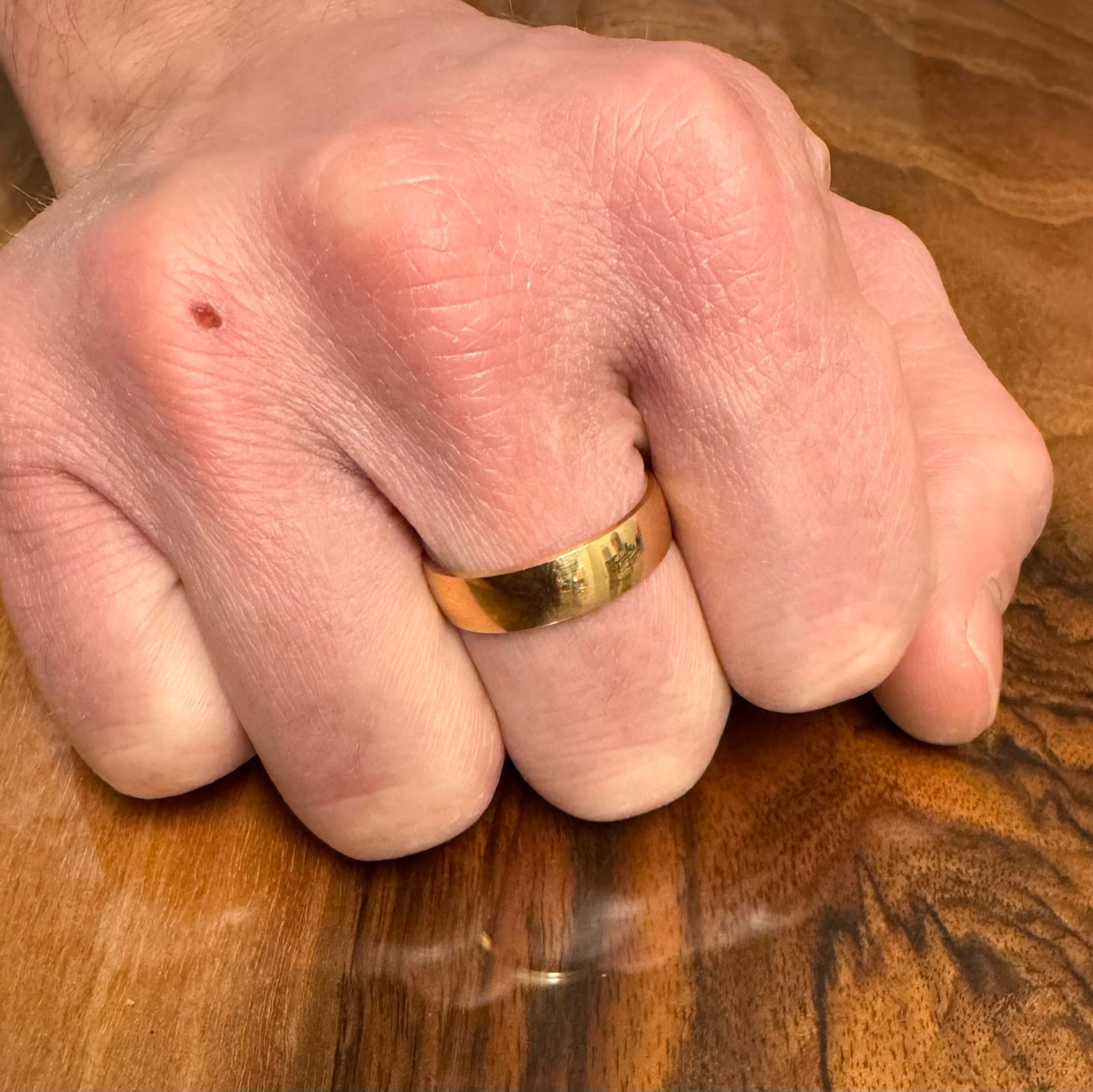 Ring Champagne gold wedding ring