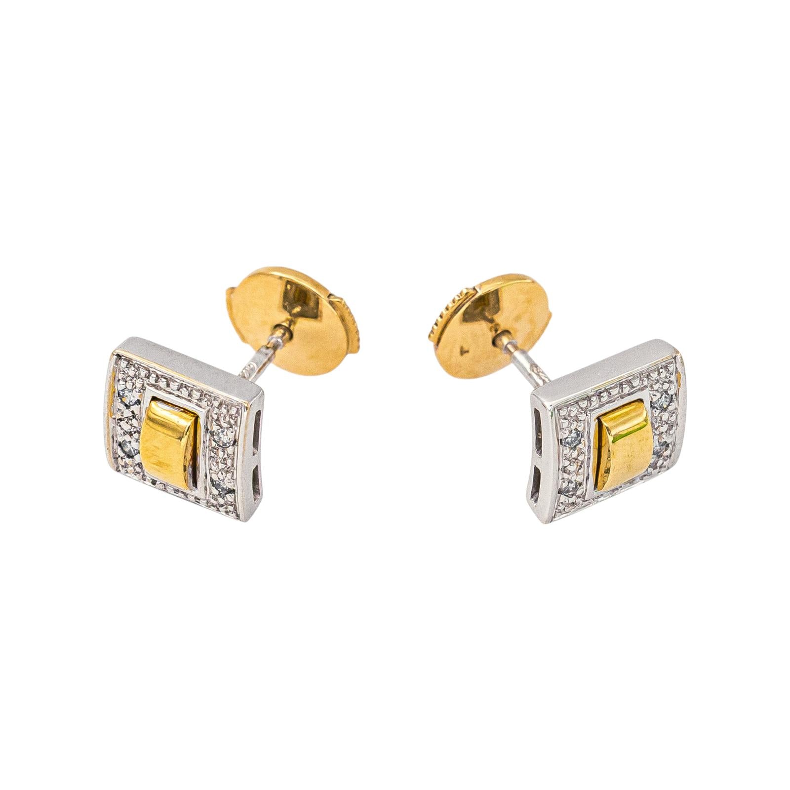 White gold Diamond Earrings