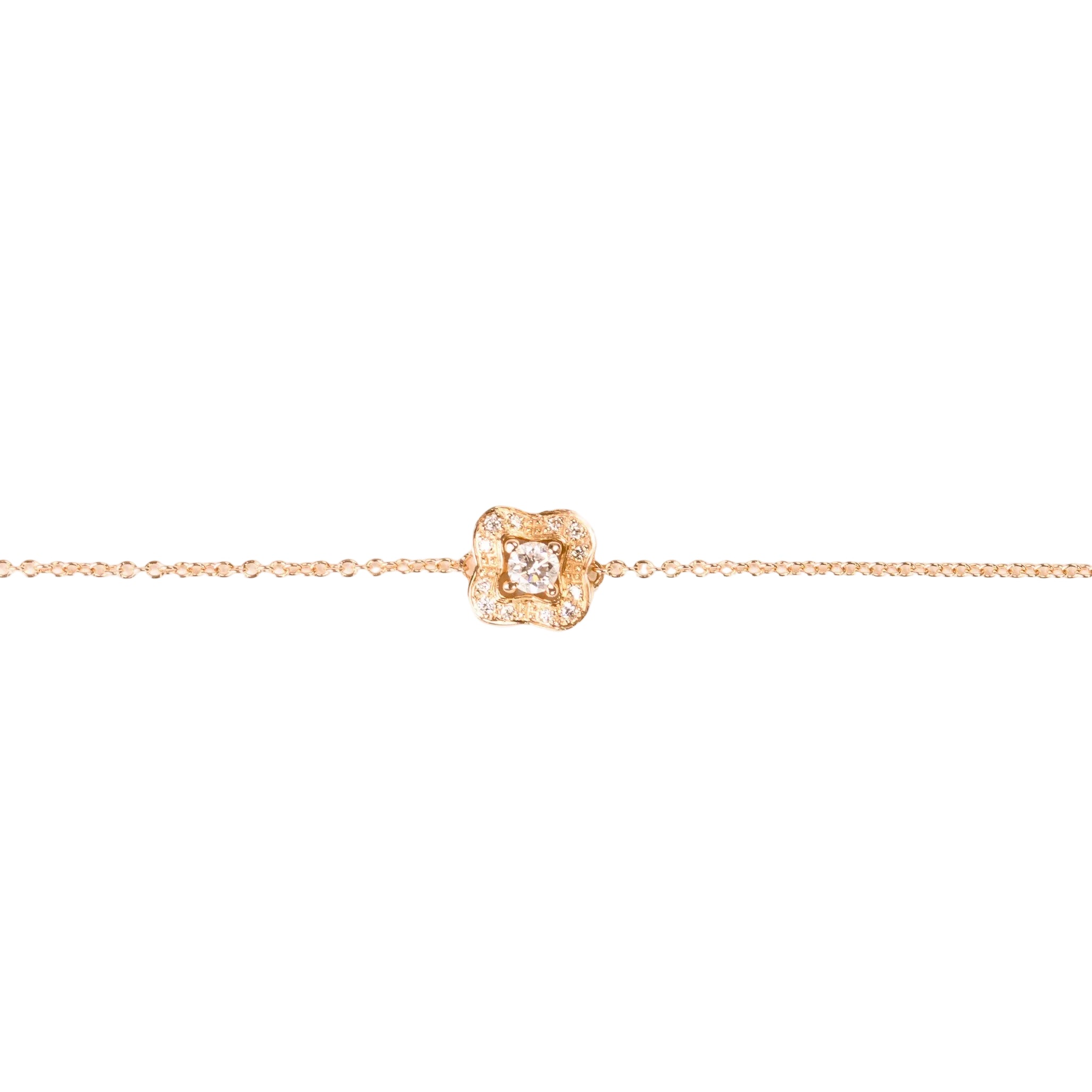 MAUBOUSSIN "Aimez-vous en Chance" Bracelet in Rose gold and Diamonds