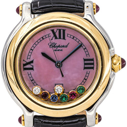 Chopard Happy Sport Watch, Stainless Steel, Ruby