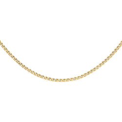 Yellow Gold Nautical Link Necklace