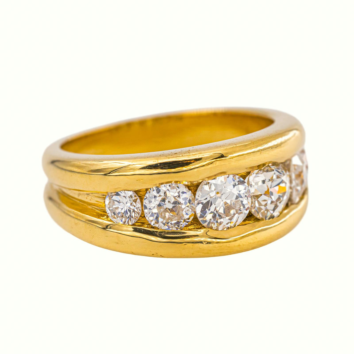 Yellow Gold Diamond Ring