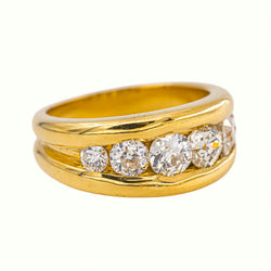 Yellow Gold Diamond Ring