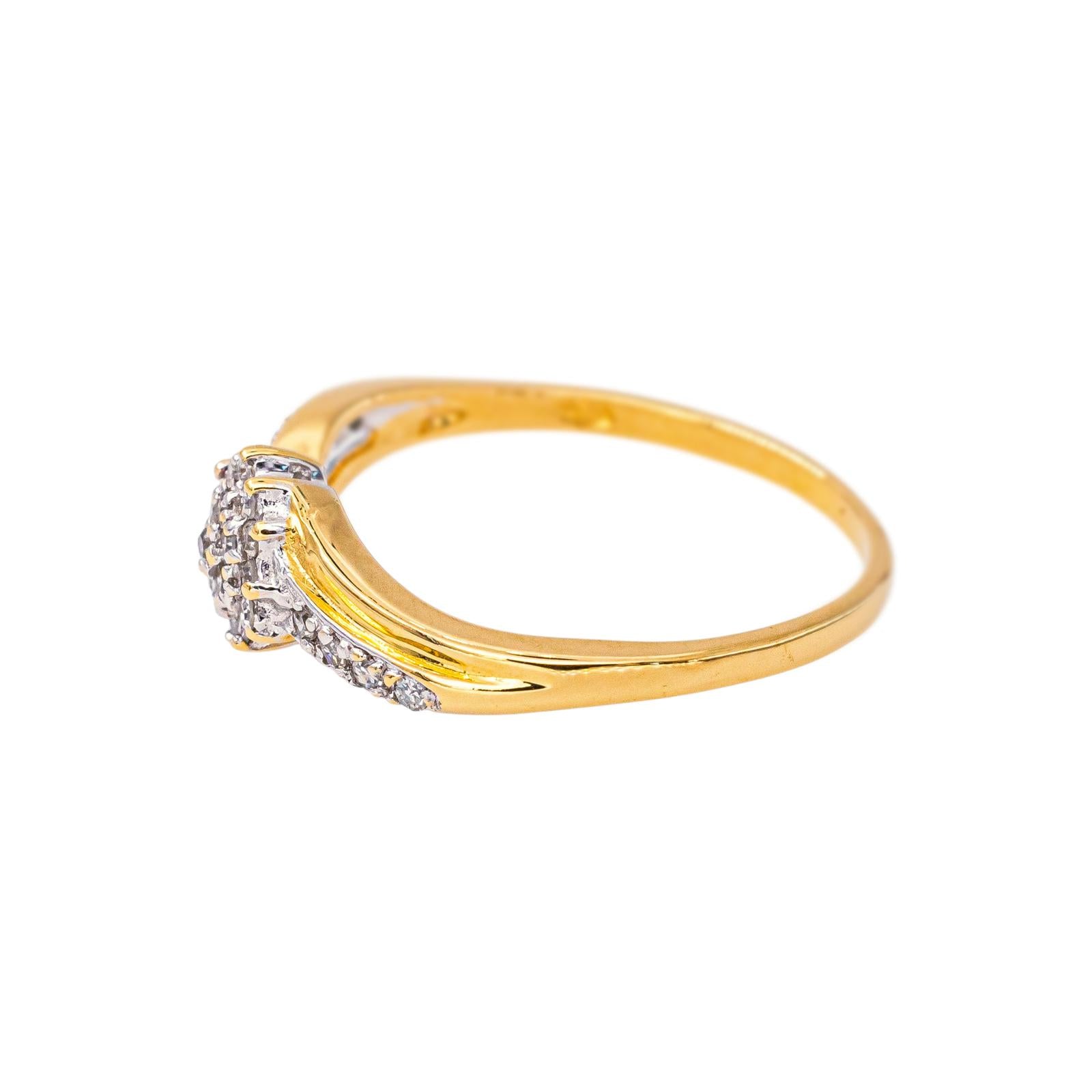 Bague Or jaune Diamant