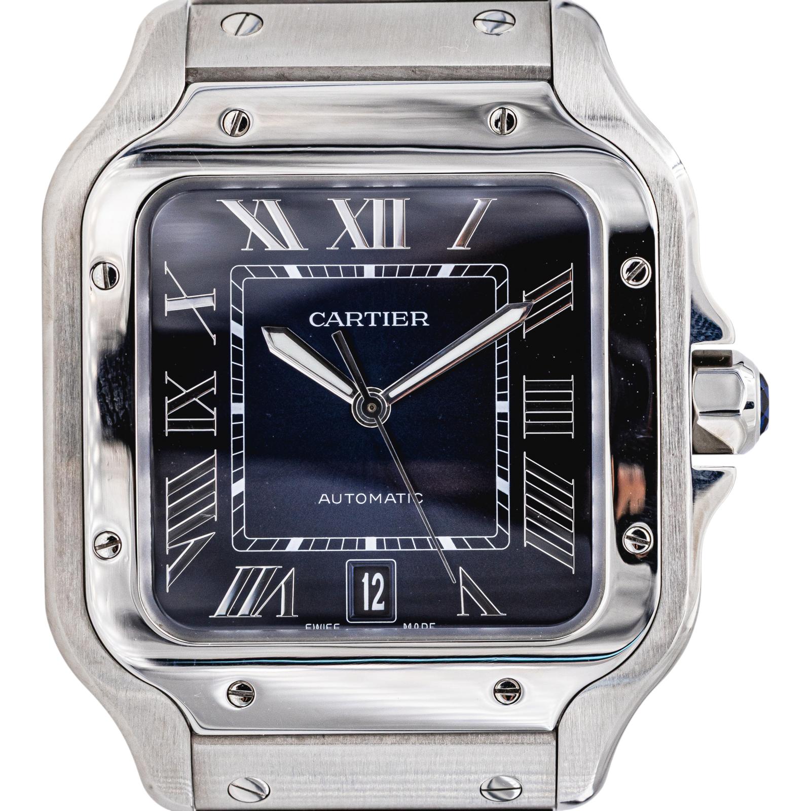 Montre CARTIER Santos en acier