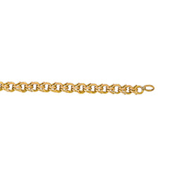 Yellow gold necklace