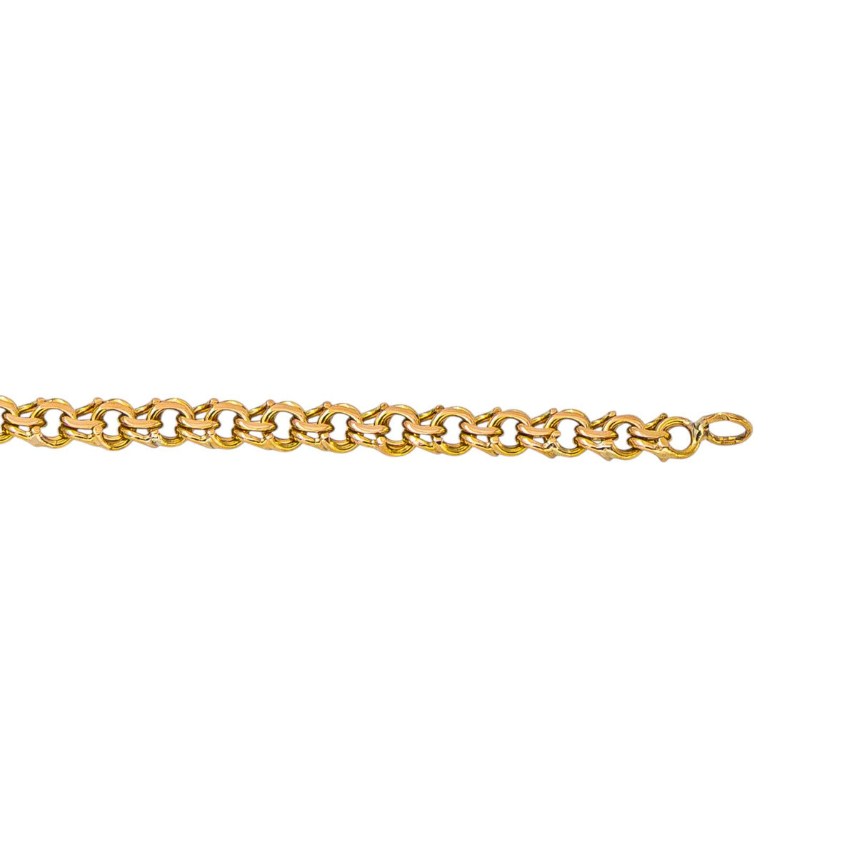 Yellow gold necklace