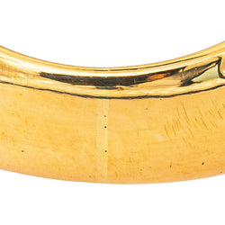Yellow Gold Diamond Bangle Ring