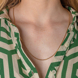 Rose gold Forçat Link Necklace