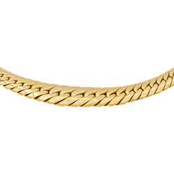 Yellow Gold English Link Necklace