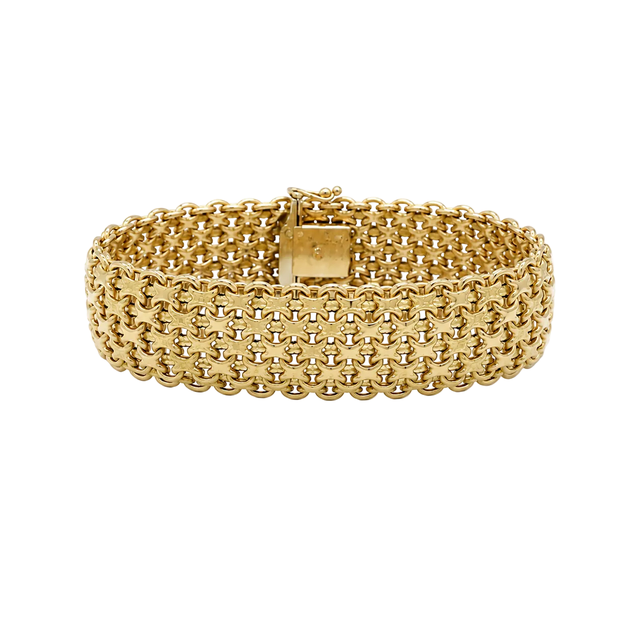 Yellow Gold Cuff Bracelet
