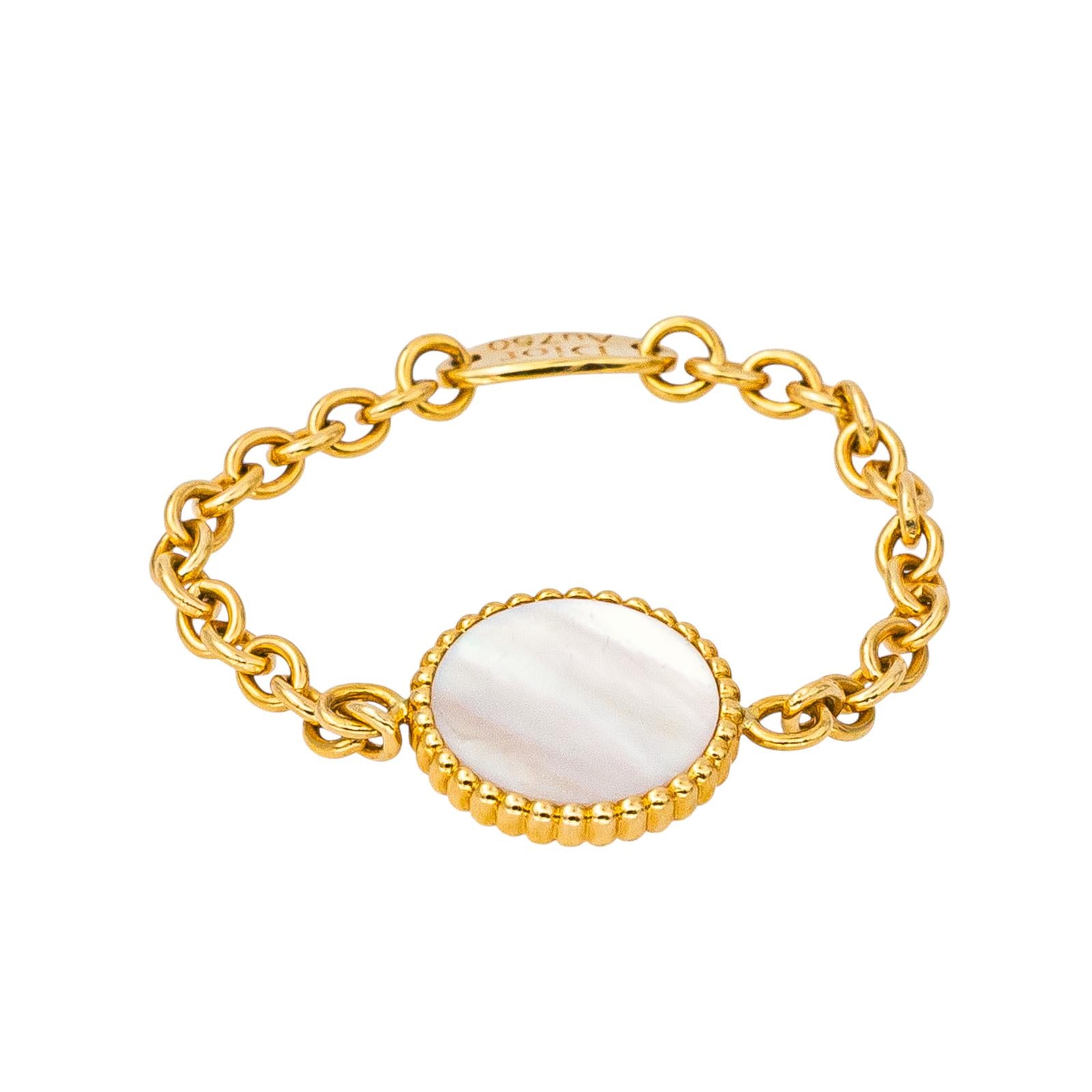 Dior "Rose des vents" Ring in Yellow gold with Diamonds