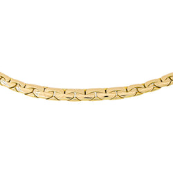 Collier maille Haricot Or jaune