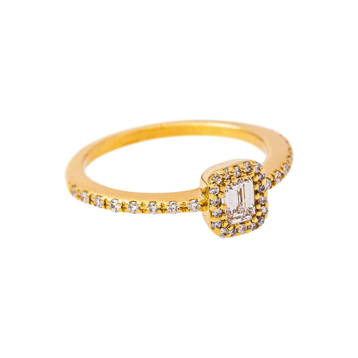 Yellow Gold Diamond Ring