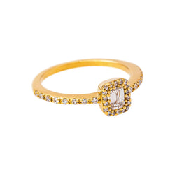 Yellow Gold Diamond Ring