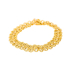 Soft-Link Yellow Gold Bracelet