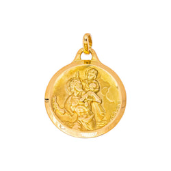 Augis Pendentif Médaille  Or jaune
