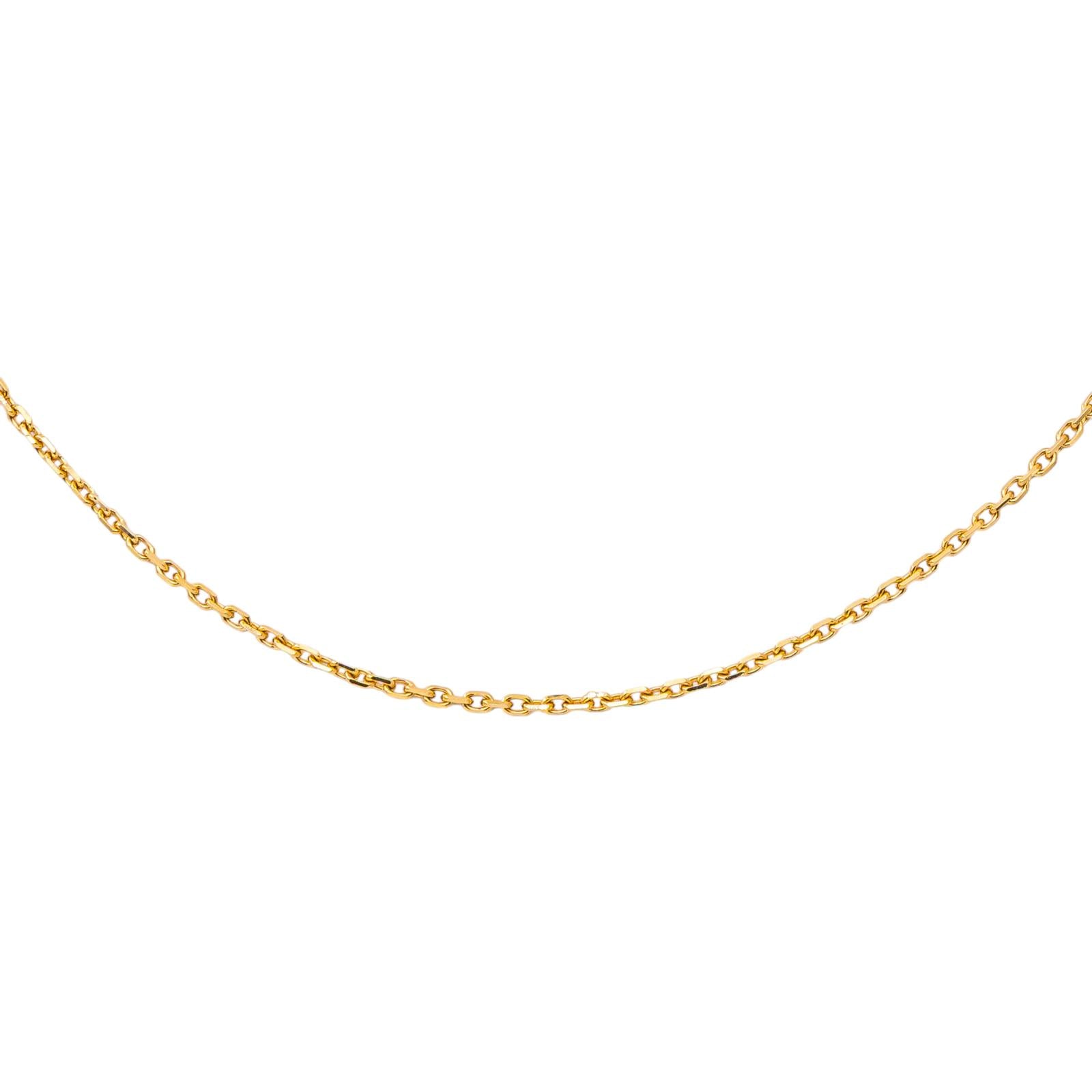 Yellow Gold Forçat Link Necklace