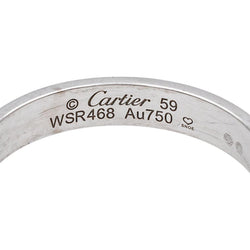Cartier  Bague  Love  Or blanc