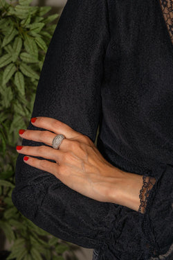 Bague Or blanc Diamant