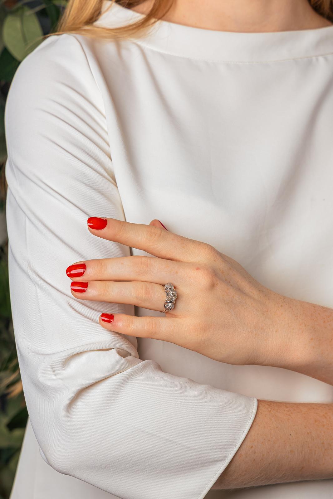 White Gold Diamond Ring