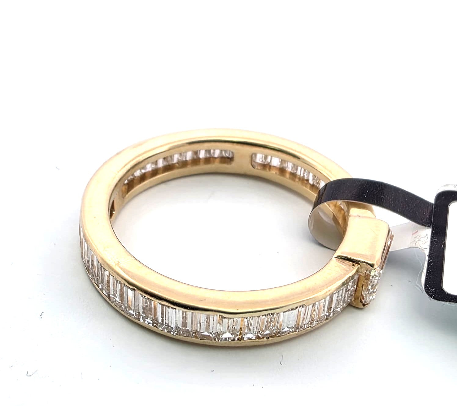 VERETTA Wedding Band in Yellow gold and Diamonds