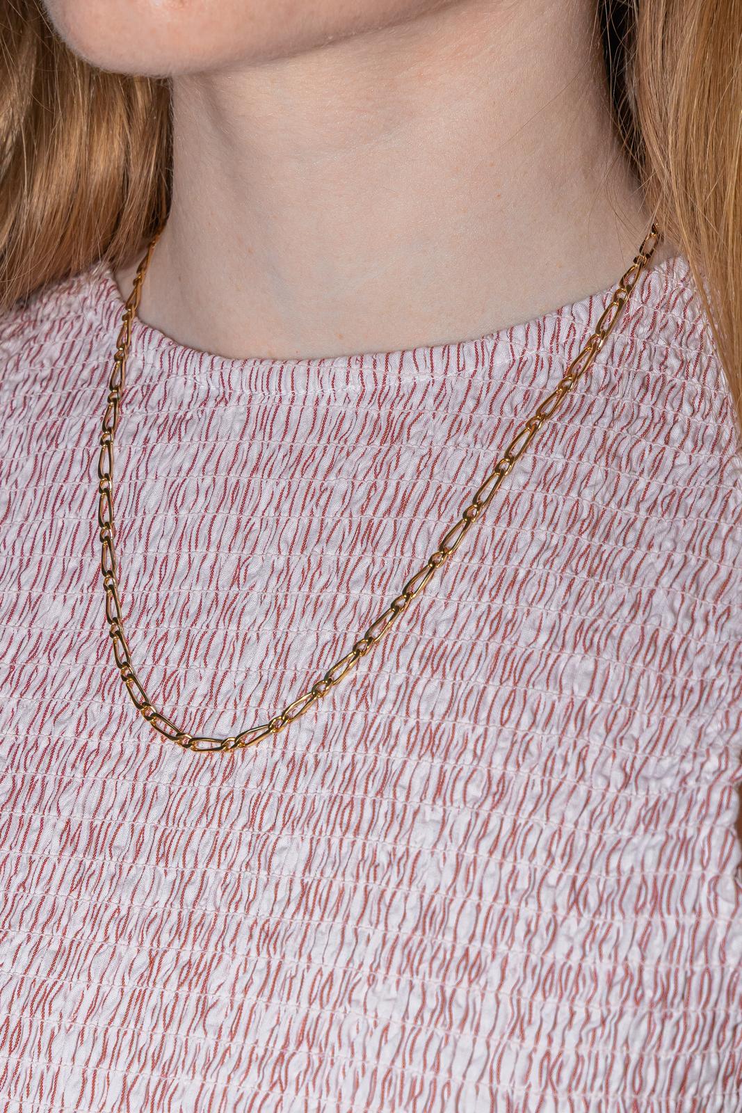 Collier Maille Figaro Or jaune