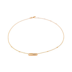 Messika Classic Move Necklace in Rose gold with Diamonds