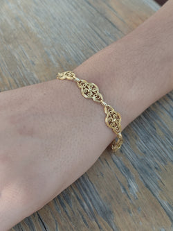 Art Nouveau / Art Deco Yellow Gold Bracelet
